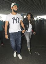 Yuvraj Singh, Hazel Keech snapped at airport on 5th Aug 2016